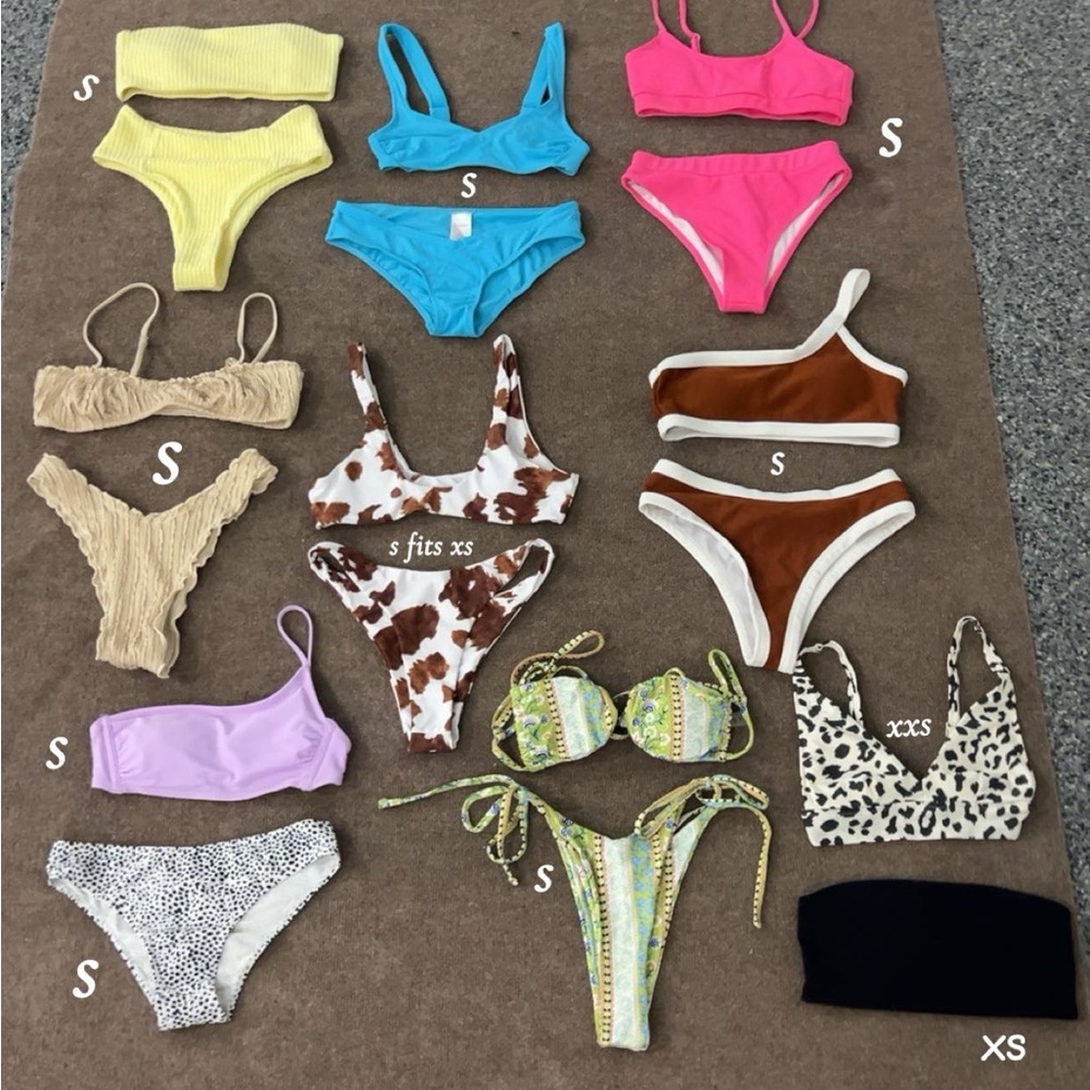 Colorful Bikini Set Collection